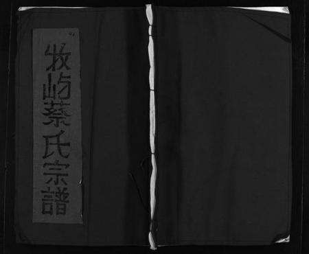 湖北蔡氏族谱-牧屿蔡氏宗谱 [残卷](别名：Mu Yu Cai Shi Zong Pu、鹜屿蔡氏宗谱、牧屿蔡氏宗谱).pdf电子版缩略图