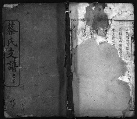 湖北蔡氏族谱-蔡氏支谱 [11卷,首3卷](别名：Cai Shi Zhi Pu、蔡氏支谱).pdf电子版缩略图