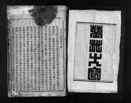 浙江吴氏族谱-吴氏五族总谱 [不分卷].pdf电子版预览图1