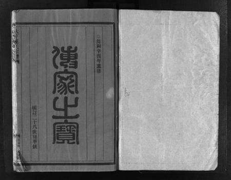 浙江叶氏族谱-吕庄叶氏宗谱 [2册].pdf电子版预览图1