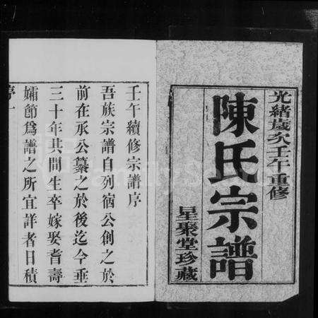 江苏陈氏族谱-常州篁村陈氏宗谱 [4卷](别名：陈氏宗谱).pdf电子版缩略图