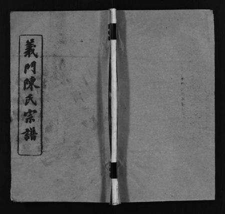 湖北陈氏族谱-义门陈氏宗谱[12卷](别名：Yi Men Chen Shi Zong Pu、义门陈氏宗谱).pdf电子版预览图1