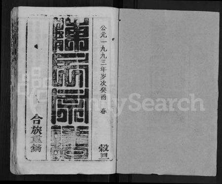 湖北陈氏族谱-陈氏宗谱 [44卷,首4卷](别名：松湖陈氏宗谱、黄冈松山陈氏续编本宗谱、楚黄松湖陈氏续编本宗谱).pdf电子版预览图1