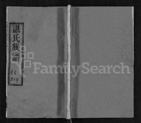 湖北谌氏族谱-谌氏宗谱 [9卷,首1卷](别名：谌氏族谱).pdf电子版