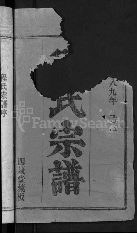 湖北程氏族谱-程氏宗谱 [23卷,首3卷](别名：Cheng Shi Zong Pu).pdf电子版预览图2
