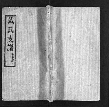 湖北戴氏族谱-戴氏支谱 [9卷,首2卷](别名：Dai Shi Zhi Pu).pdf电子版预览图1