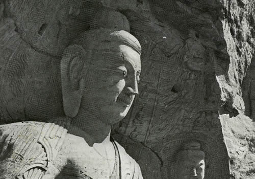 民国明信片上的大同云冈石窟影像