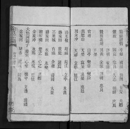 湖北余氏族谱-余氏宗谱 [25卷](别名：Yu Shi Zong Pu).pdf电子版预览图2