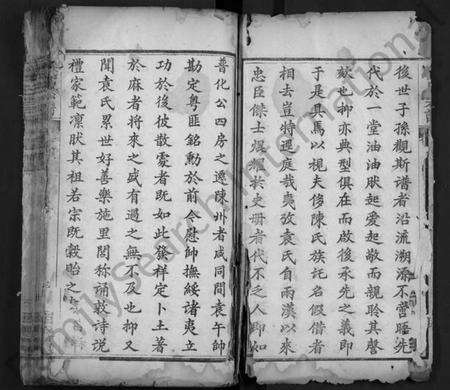 湖北袁氏族谱-袁氏宗谱 [12卷,首2卷](别名：Yuan Shi Zong Pu).pdf电子版预览图3