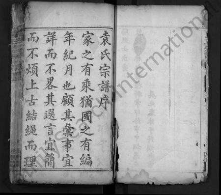 湖北袁氏族谱-袁氏宗谱 [12卷,首2卷](别名：Yuan Shi Zong Pu).pdf电子版预览图5