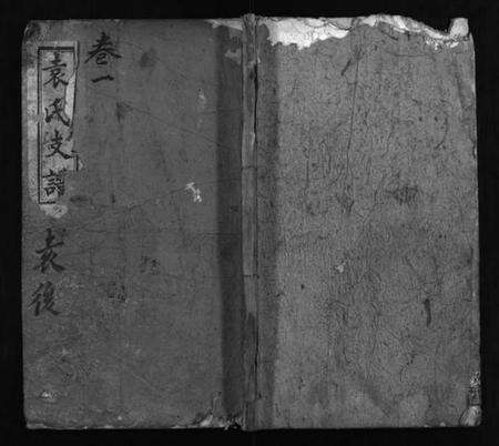 湖北袁氏族谱-袁氏支谱 [9卷,含首2卷](别名：Yuan Shi Zhi Pu、袁氏支谱).pdf电子版缩略图