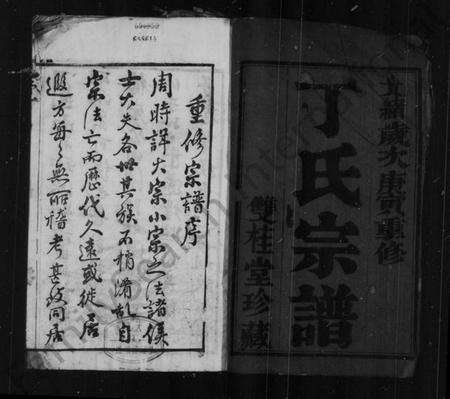 江苏丁氏族谱-丁氏宗谱 [8卷](别名：丁氏家乘).pdf电子版预览图1