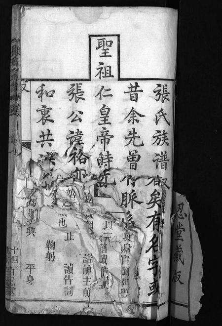 湖北张氏族谱-张氏宗谱 [8卷,首2卷](别名：Zhang Shi Zong Pu、张氏宗谱).pdf电子版预览图1