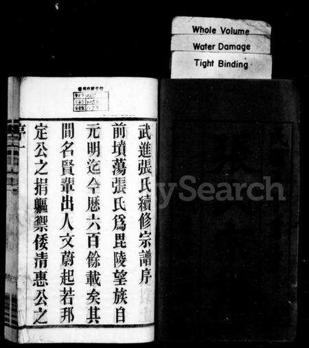 江苏张氏族谱-张氏宗谱 [28卷,首1卷](别名：毘陵前坟荡张氏宗谱).pdf电子版预览图2