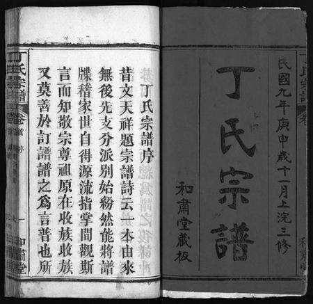 湖北丁氏族谱-丁氏宗谱 [11卷,首1卷](别名：Ding Shi Zong Pu).pdf电子版预览图2