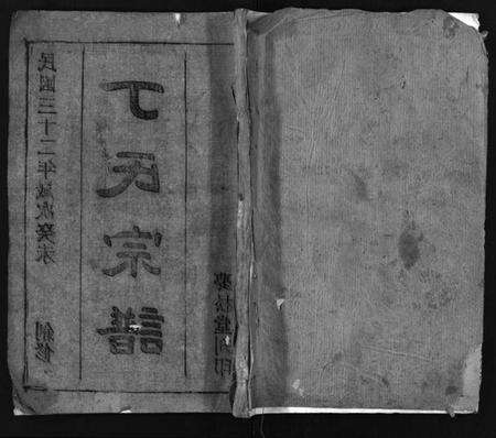 湖北丁氏族谱-丁氏宗谱 [24卷,首2卷](别名：Ding Shi Zong Pu).pdf电子版预览图1