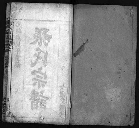 湖北张氏族谱-张氏宗谱 [6卷,首1卷](别名：Zhang Shi Zong Pu、张氏宗谱).pdf电子版预览图1