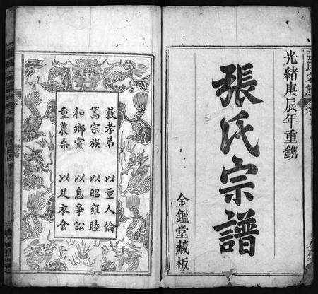 湖北张氏族谱-张氏宗谱 [6卷,首1卷](别名：Zhang Shi Zong Pu、张氏宗谱).pdf电子版预览图2