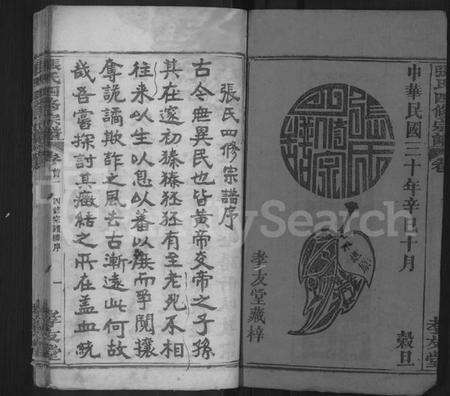 湖北张氏族谱-张氏四修宗谱 [21卷,首3卷](别名：张氏宗谱).pdf电子版预览图2