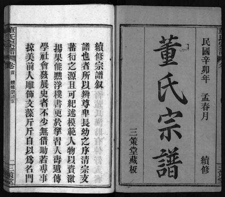 湖北董氏族谱-董氏宗谱 [11卷,首1卷](别名：Dong Shi Zong Pu).pdf电子版预览图2