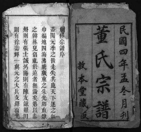 湖北董氏族谱-董氏宗谱 [9卷,首1卷](别名：Dong Shi Zong Pu).pdf电子版预览图2