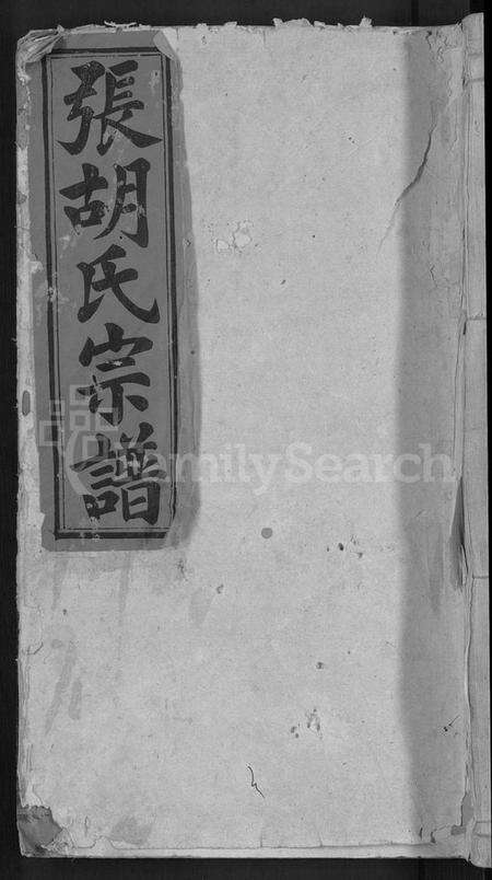 湖北张氏胡氏族谱-张胡民籍宗谱 [17卷,首1卷](别名：张胡氏宗谱).pdf电子版缩略图