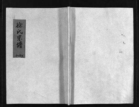 浙江徐氏族谱-徐氏宗谱 [不分卷].pdf电子版预览图1