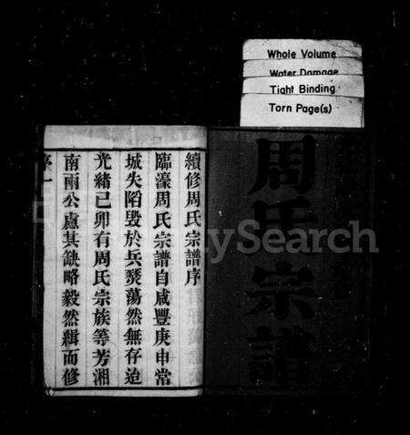 江苏周氏族谱-周氏宗谱 [10卷,首1卷](别名：临濠周氏宗谱).pdf电子版预览图2