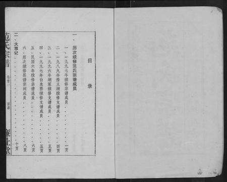 湖北范氏族谱-范氏宗谱 [各房分卷,首2卷](别名：应城范氏宗谱、Fan Shi Zong Pu).pdf电子版预览图2