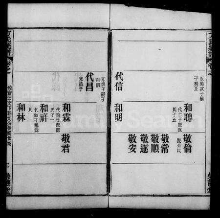 中国方氏族谱-方氏联宗统谱 [52卷](别名：方氏统谱).pdf电子版预览图1