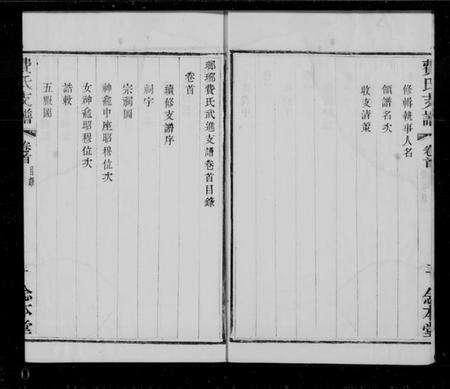 江苏费氏族谱-琅琊费氏武进支谱 [2卷,首末各1卷](别名：费氏支谱).pdf电子版预览图2