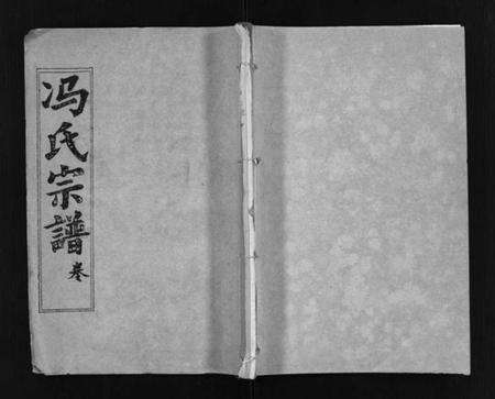 湖北冯氏族谱-冯氏宗谱 [分支分卷](别名：Feng Shi Zong Pu、冯氏九修续修宗谱、冯氏宗谱).pdf电子版预览图1