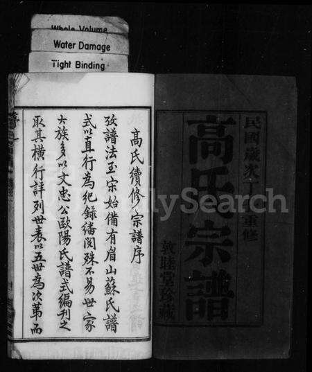 江苏高氏族谱-高氏宗谱 [14卷](别名：毘陵高氏宗谱).pdf电子版预览图2