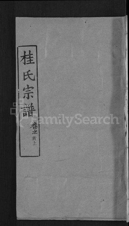 湖北桂氏族谱-桂氏宗谱 [12卷,首2卷](别名：楚黄桂氏宗谱).pdf电子版