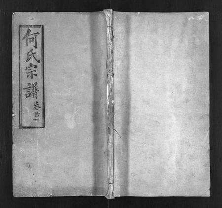 湖北何氏族谱-何氏宗谱 [43卷,首5卷](别名：He Shi Zong Pu).pdf电子版预览图1