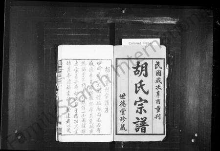 江苏胡氏族谱-胡氏宗谱 [12卷, 首1卷](别名：东安胡氏宗谱).pdf电子版缩略图