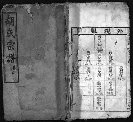 湖北胡氏族谱-胡氏宗谱 [10卷](别名：Hu Shi Zu Pu).pdf电子版预览图1