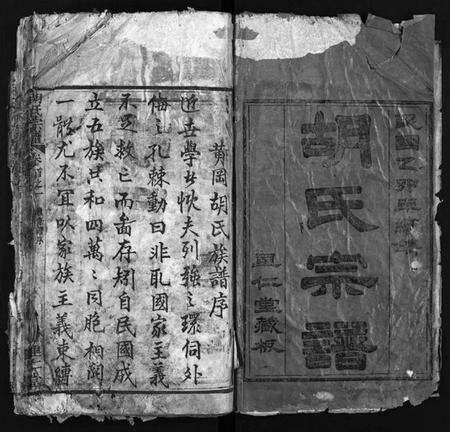 湖北胡氏族谱-胡氏宗谱 [12卷,首2卷](别名：Hu Shi Zong Pu).pdf电子版预览图2