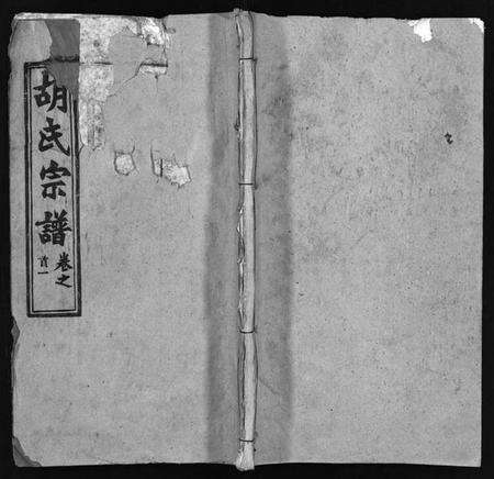 湖北胡氏族谱-胡氏宗谱 [27卷,首4卷](别名：Hu Shi Zong Pu、胡氏宗谱).pdf电子版预览图1