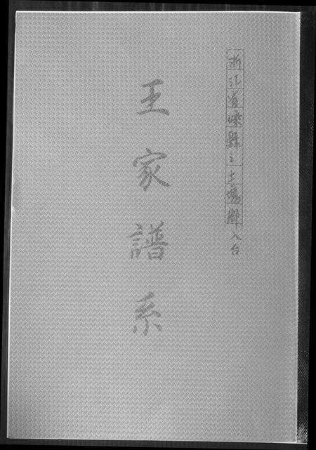 浙江王氏族谱-王家谱系.pdf电子版缩略图