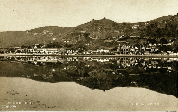 民国时期杭州明信片 西湖风光及灵隐寺预览图4