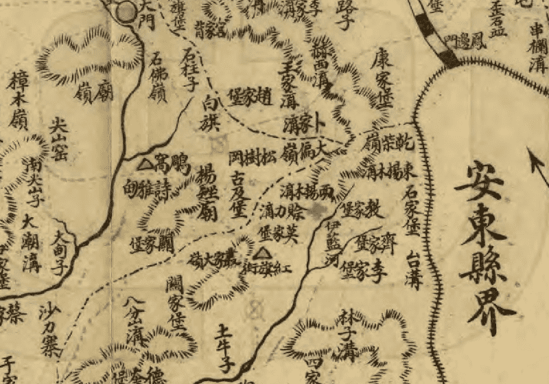 1921年辽宁《凤城县全图》预览图1