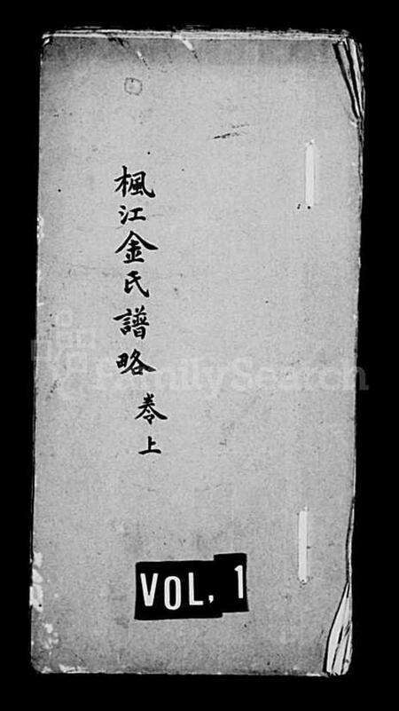 江苏金氏族谱-枫江金氏谱略 [卷数杂异](休宁金氏宗谱).pdf电子版缩略图