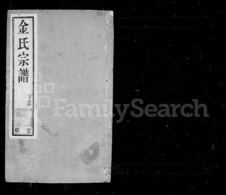 江苏金氏族谱-毘陵金氏重修宗谱 [21卷](别名：金氏宗谱).pdf电子版预览图1