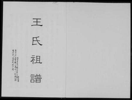 湖南王氏族谱-王氏祖谱.pdf电子版预览图1