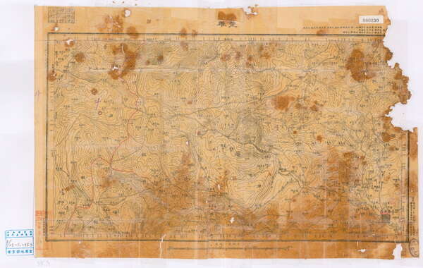 云南楚雄历史地图大全