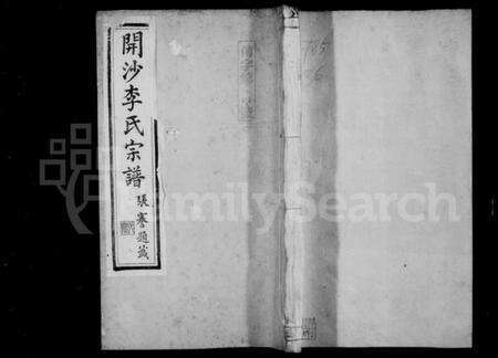 江苏李氏族谱-开沙李氏宗谱 [30卷,首末各1卷](别名：汪氏家乘).pdf电子版缩略图