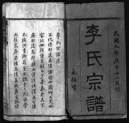 湖北李氏族谱-李氏宗谱 [10卷,含卷首](别名：Li Shi Zong Pu).pdf电子版预览图2