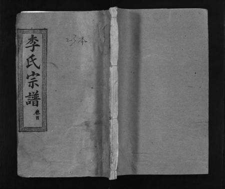 湖北李氏族谱-李氏宗谱 [21卷,首末各1卷](别名：李氏宗谱、Li Shi Zong Pu、李氏宗谱).pdf电子版预览图1
