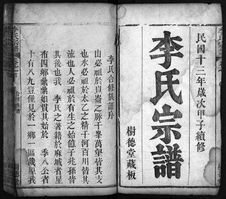 湖北李氏族谱-李氏宗谱[10卷,首1卷](别名：Li Shi Zong Pu).pdf电子版预览图2